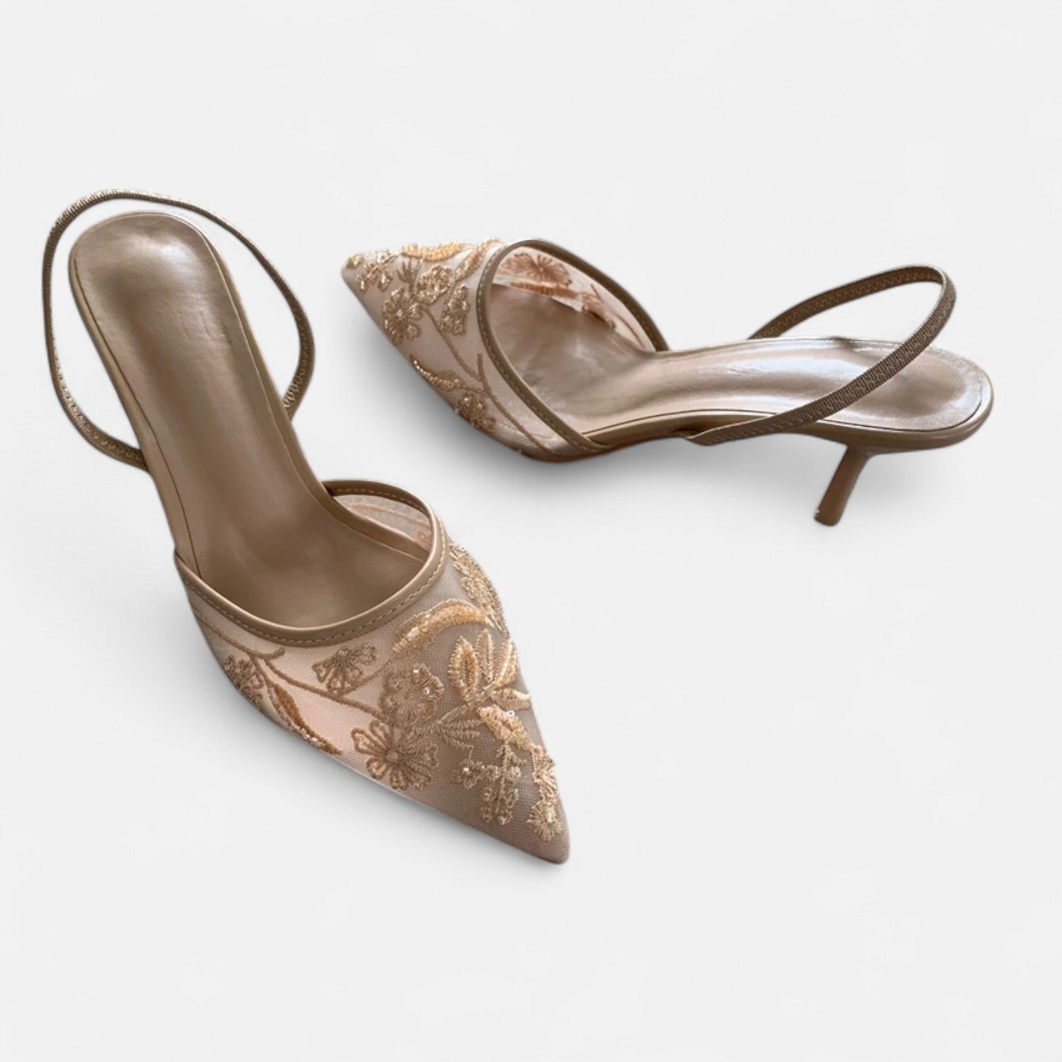 AVANTI – WOMEN'S BEADED POINTED-TOE HEELS