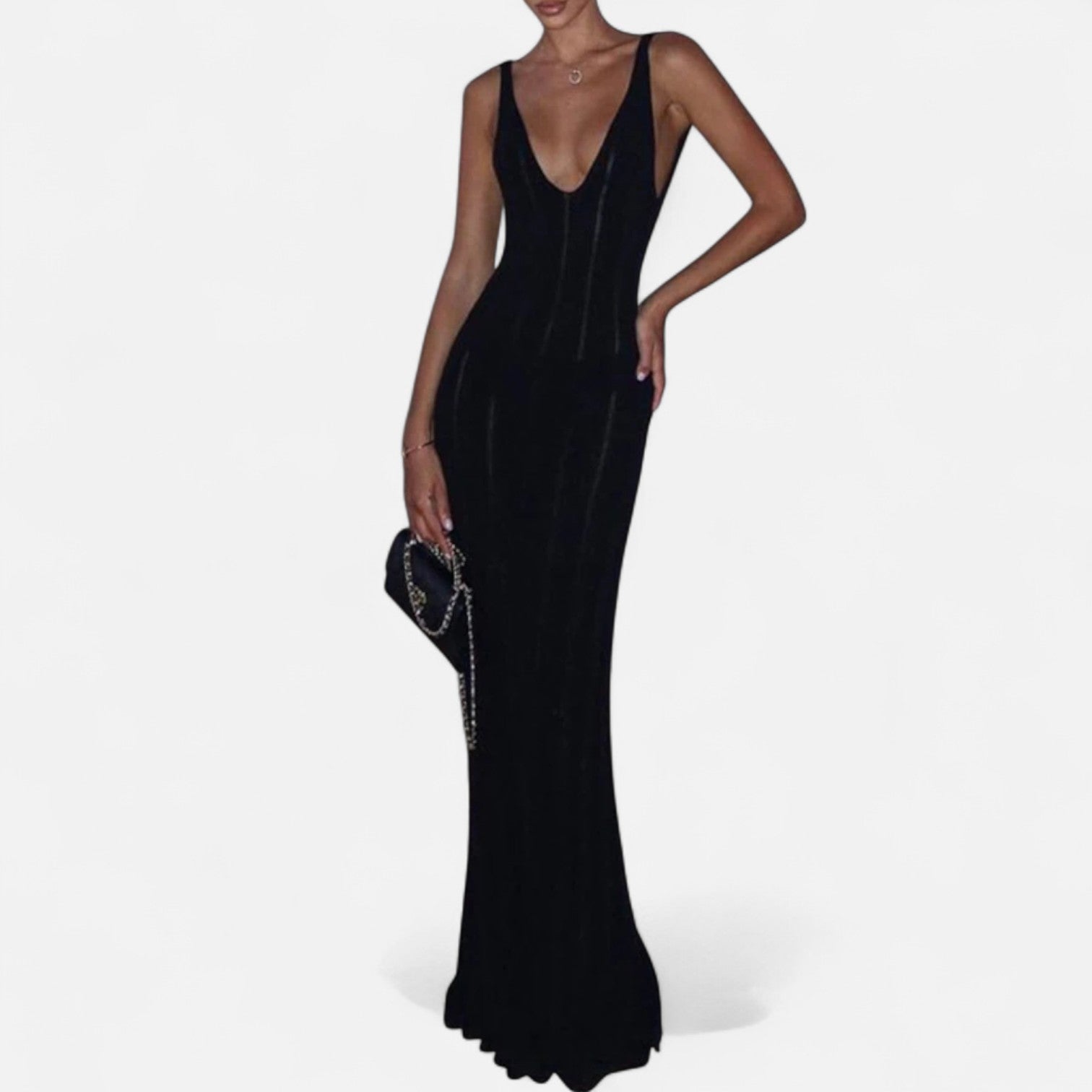 AVANTI – WOMEN'S BACKLESS MAXI DRESS