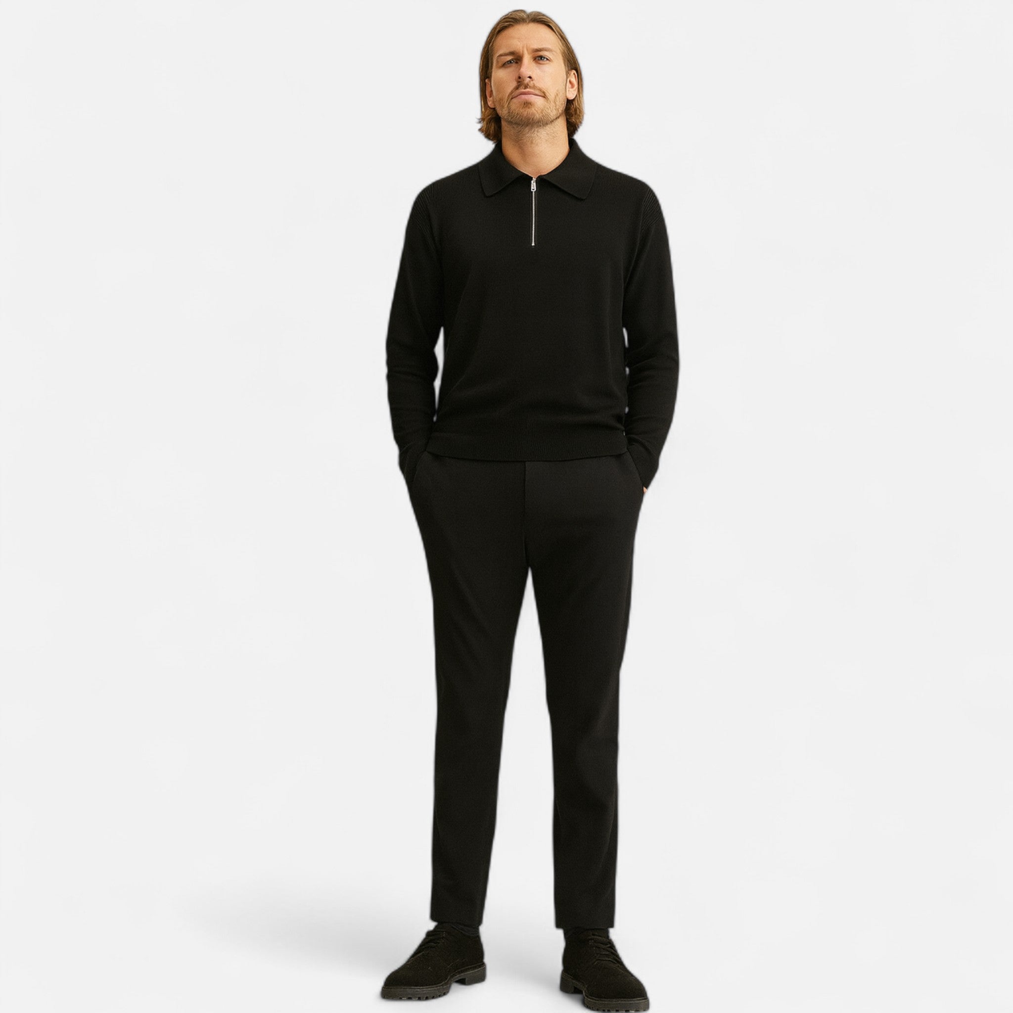 AVANTI – MEN’S MASON HALF ZIP SWEATER