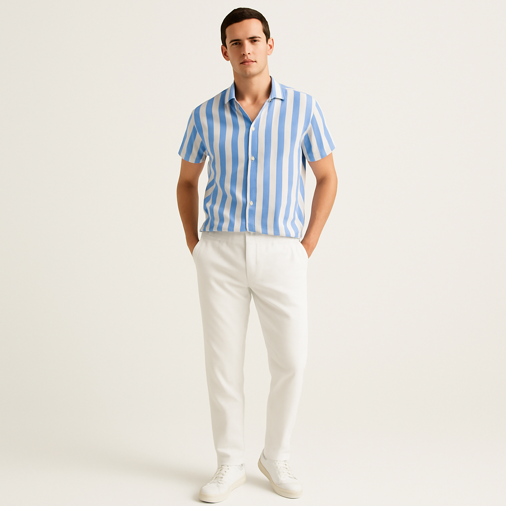 AVANTI – MEN'S AMALFI SHORT SLEEVED SET