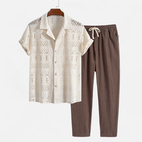 AVANTI – MEN'S SUCRE SHORT SLEEVED SET
