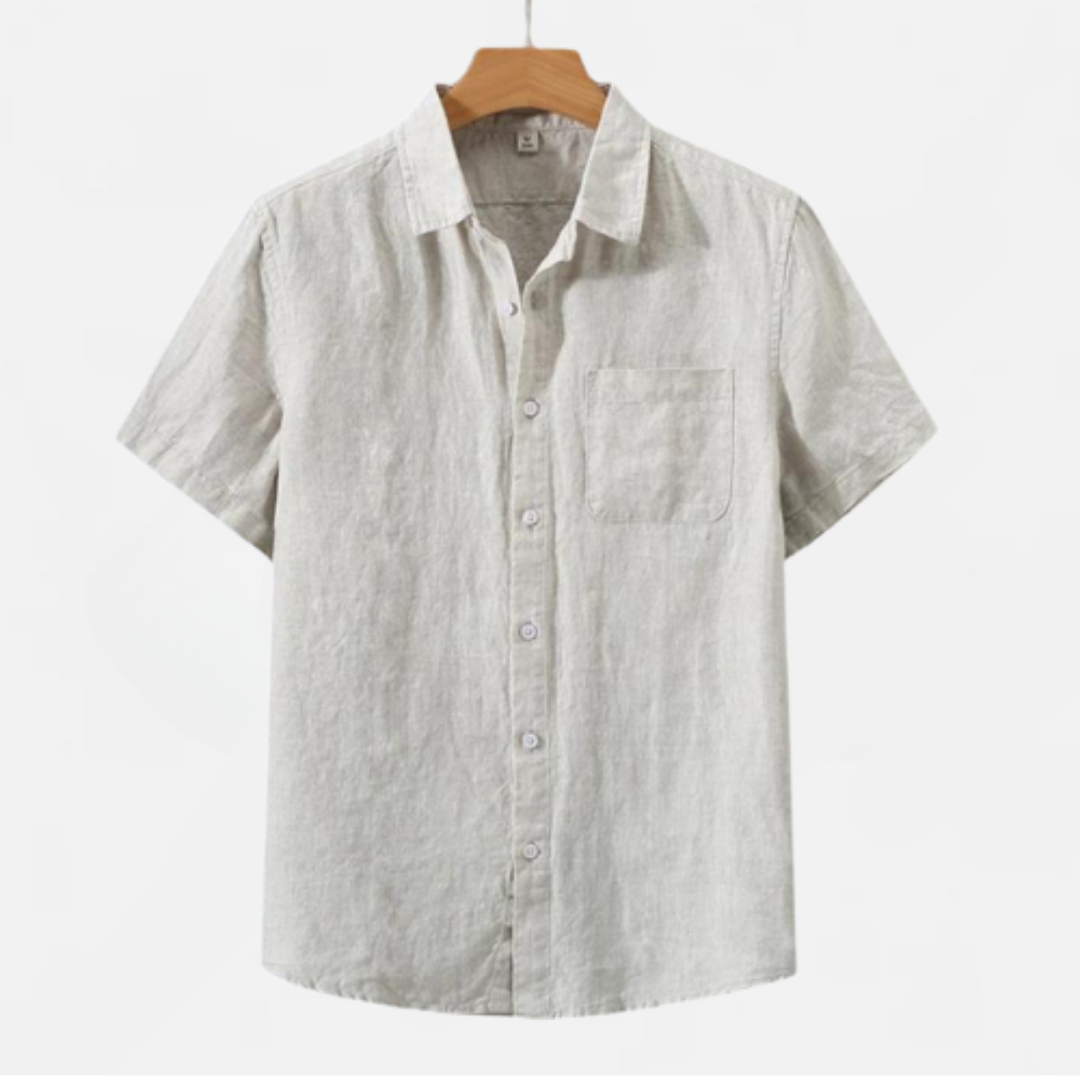 AVANTI – MEN'S CANNES LINEN SHIRT (SHORTSLEEVE)