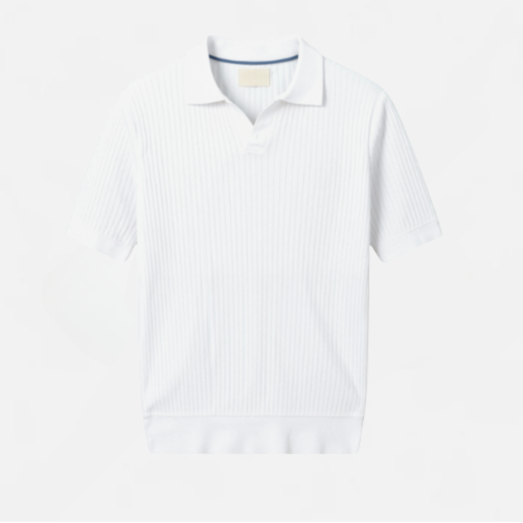 AVANTI – MEN'S RIBBED COTTON POLO