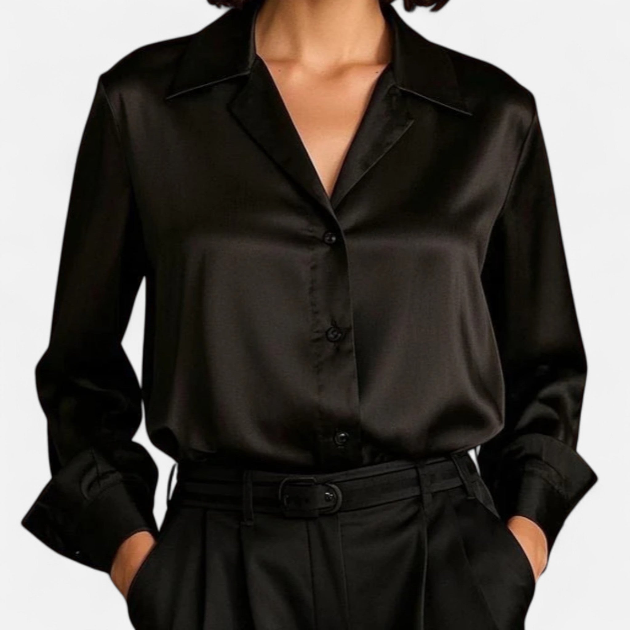 AVANTI – WOMEN'S CHIC SATIN BLOUSE