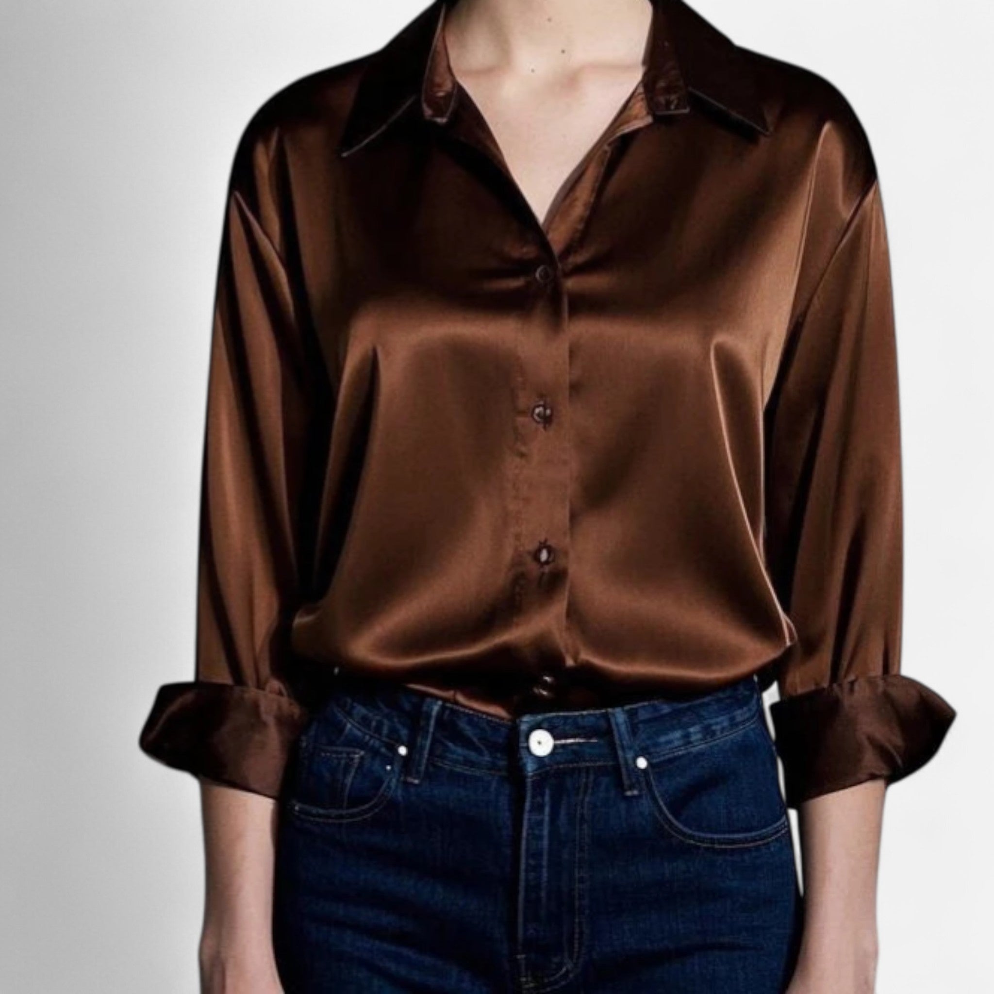 AVANTI – WOMEN'S CHIC SATIN BLOUSE