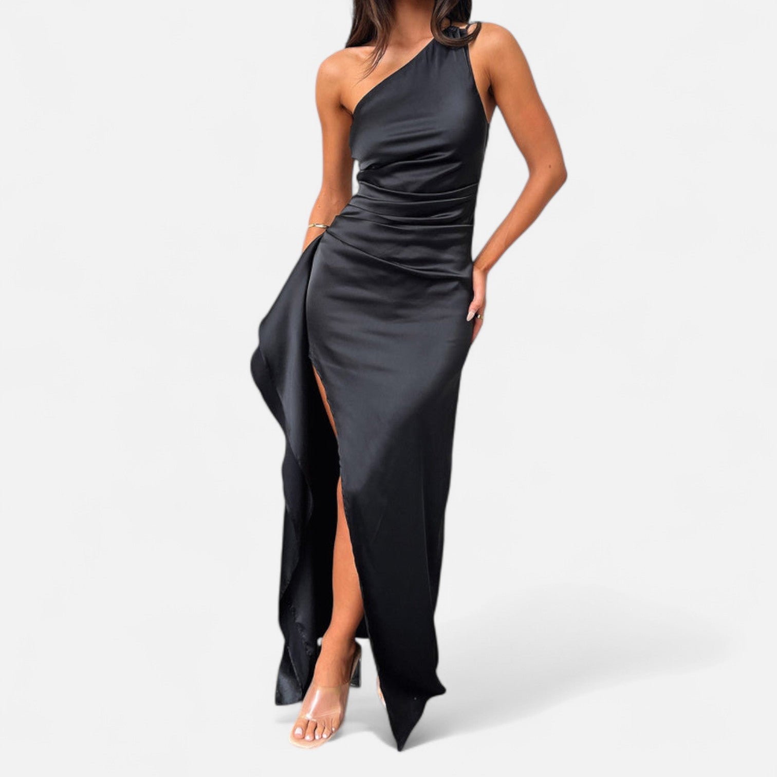 AVANTI – WOMEN'S ONE SHOULDER MAXI DRESS