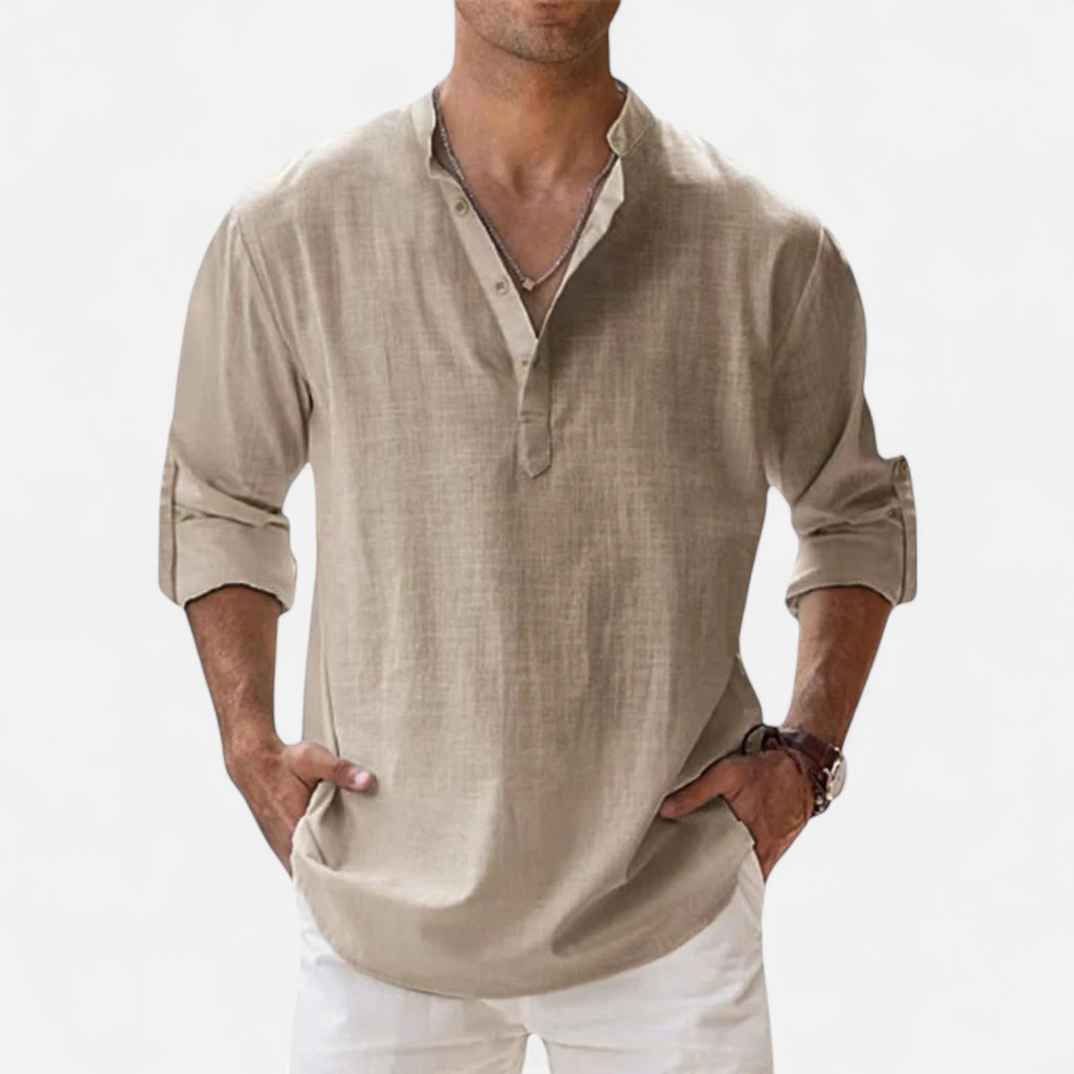 AVANTI – MEN'S LINEN RESORT SHIRT