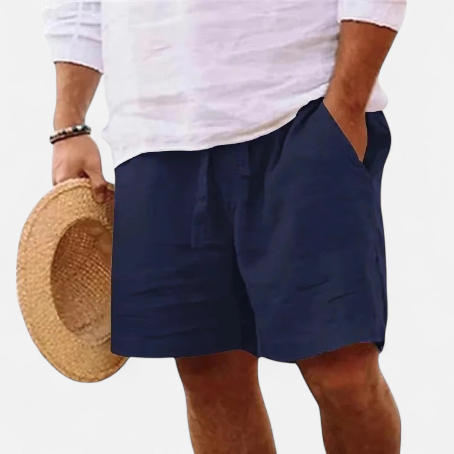AVANTI – MEN'S LINEN SHORTS