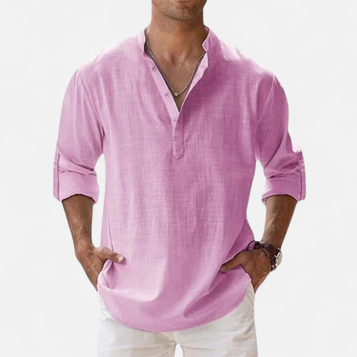 AVANTI – MEN'S LINEN RESORT SHIRT