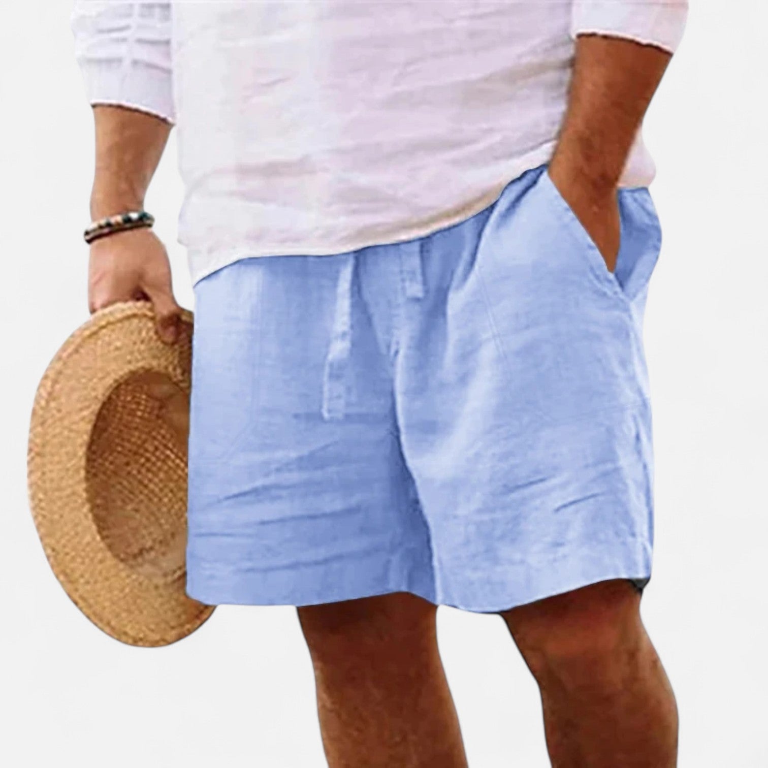 AVANTI – MEN'S LINEN SHORTS