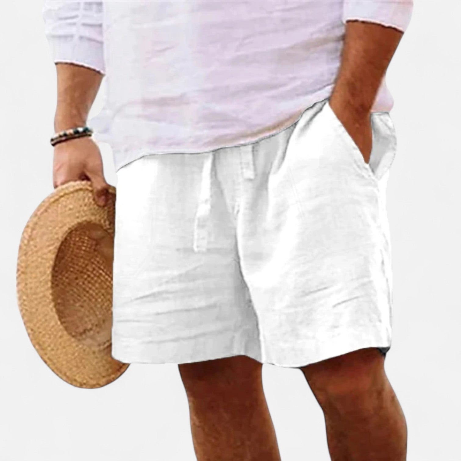 AVANTI – MEN'S LINEN SHORTS