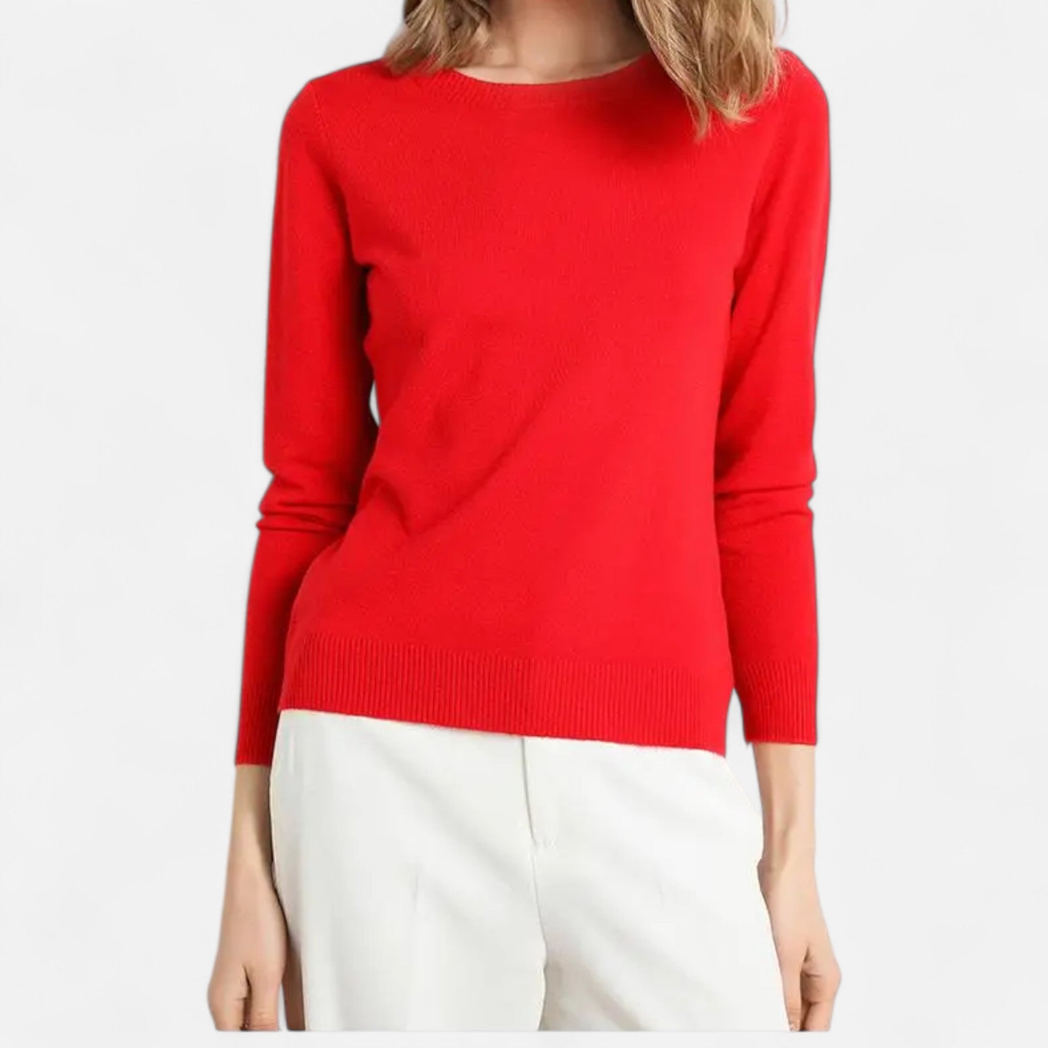 AVANTI – WOMEN’S WOOL O-NECK SWEATER