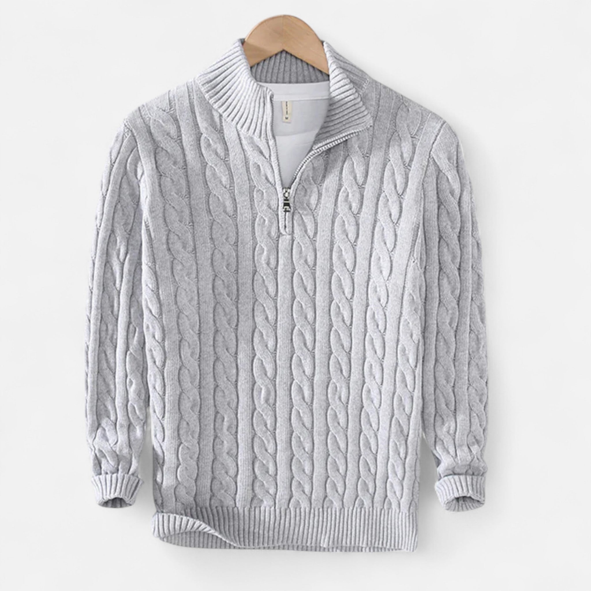AVANTI – MEN’S VERBIER HALF ZIP SWEATER
