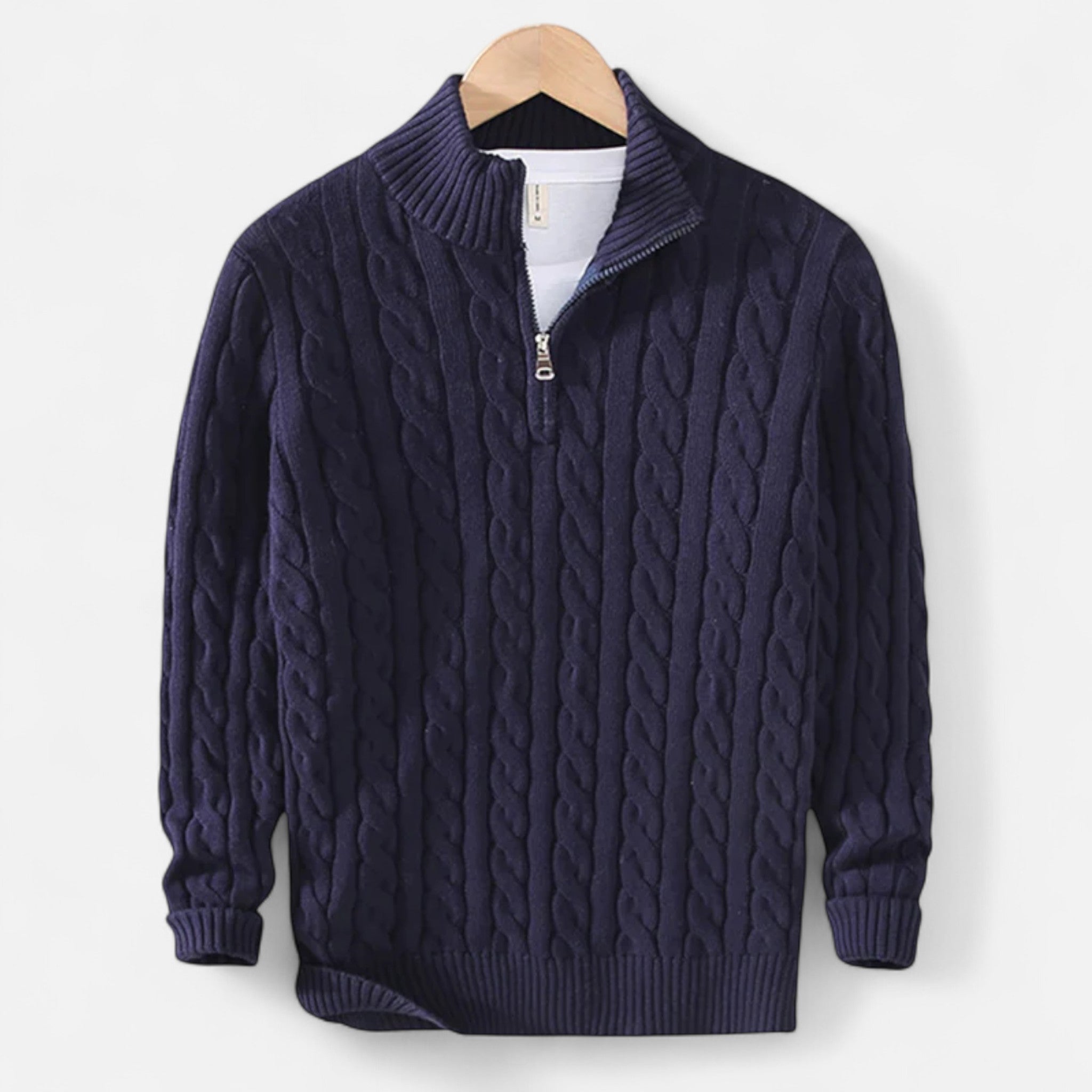 AVANTI – MEN’S VERBIER HALF ZIP SWEATER