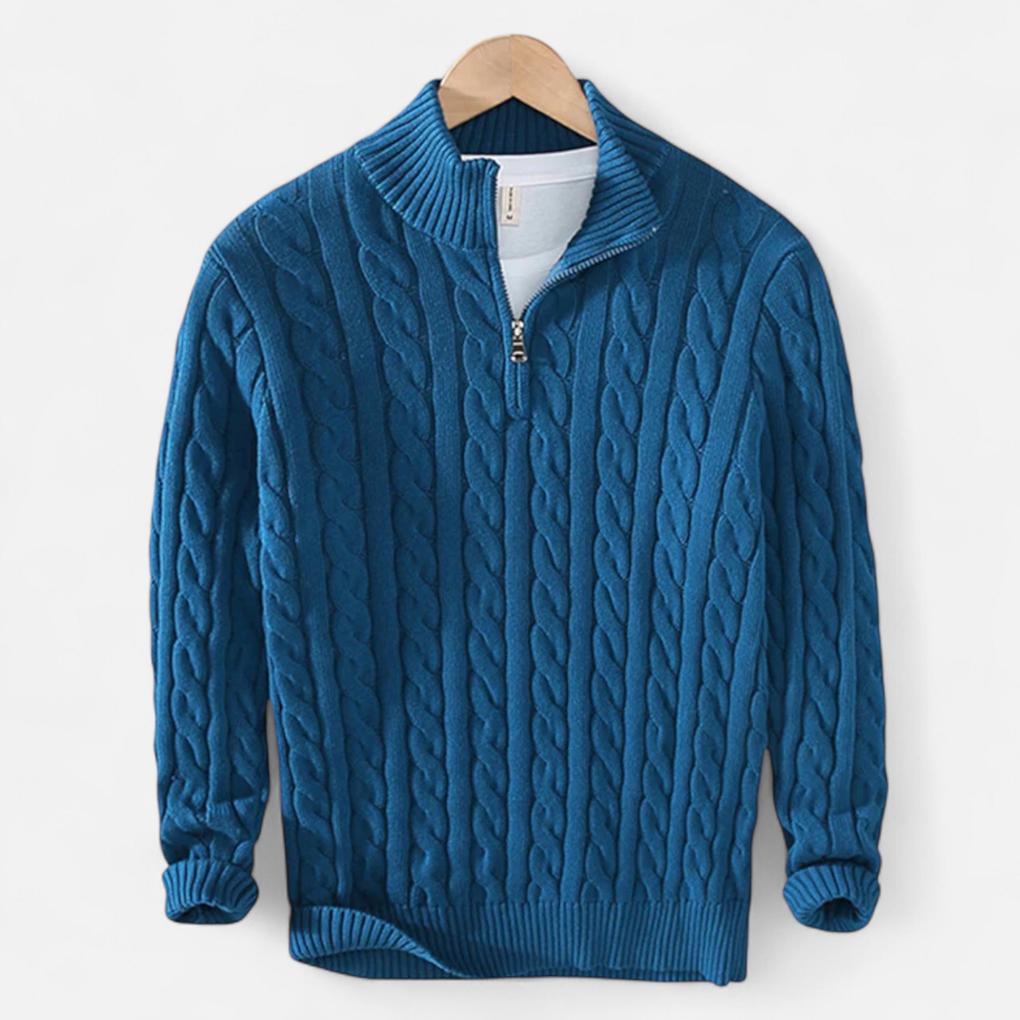 AVANTI – MEN’S VERBIER HALF ZIP SWEATER