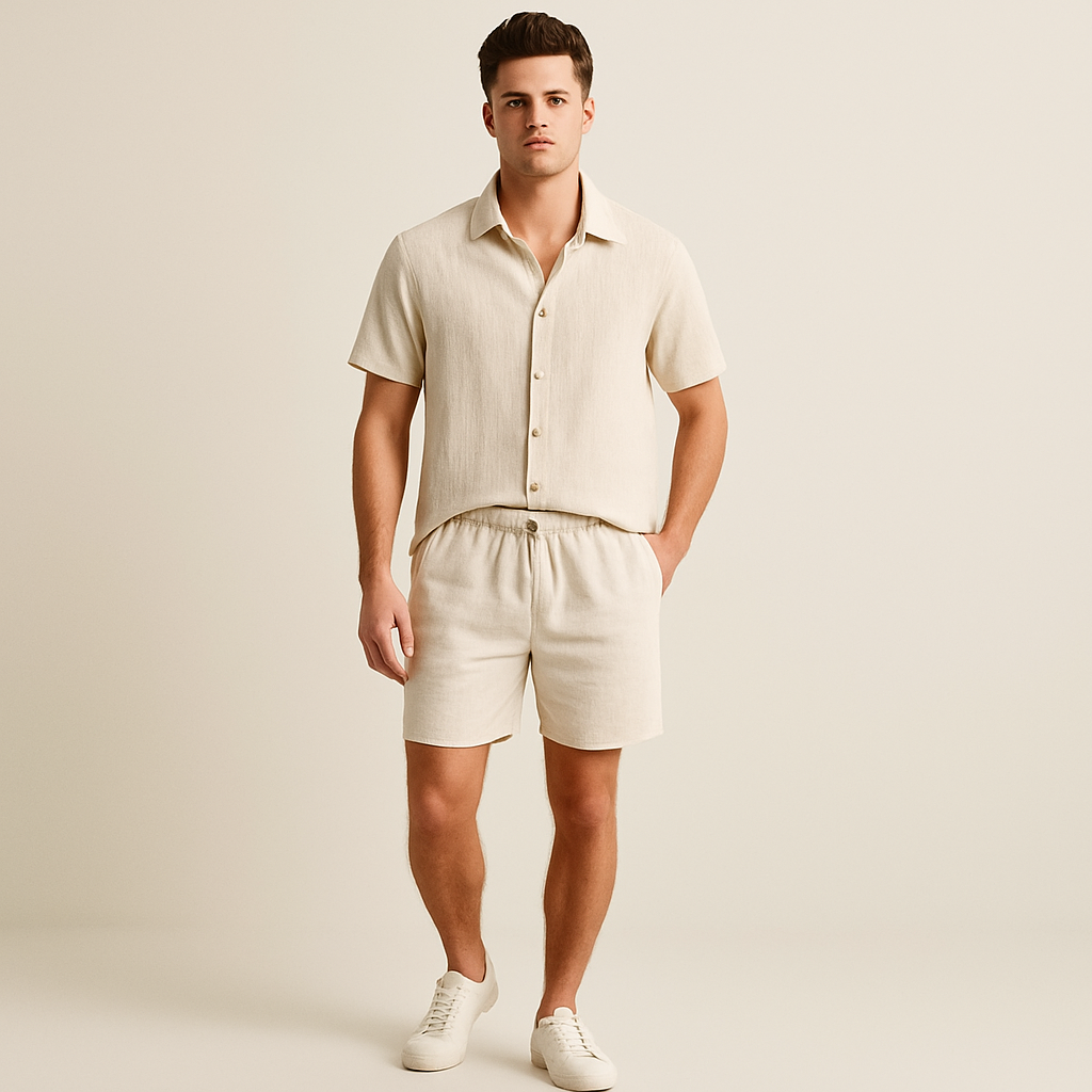 AVANTI – MEN'S BALI SHORT SLEEVED SET