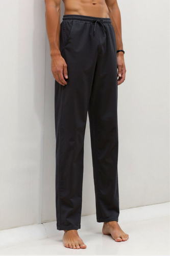 AVANTI –  MEN'S COTTON & LINEN BLEND DRAWSTRING PANTS