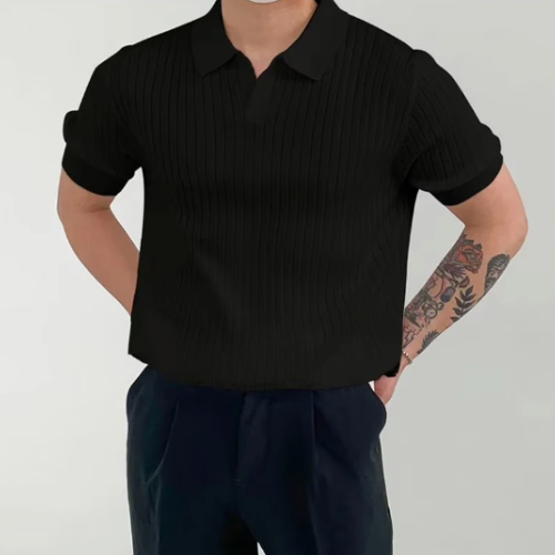 AVANTI – MEN'S RIBBED COTTON POLO