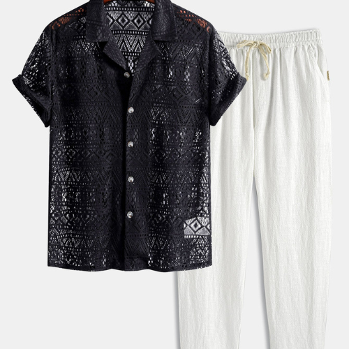 AVANTI – MEN'S SUCRE SHORT SLEEVED SET