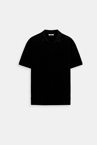 AVANTI – MEN'S WOOLEN STRUCTURE POLO T-SHIRT