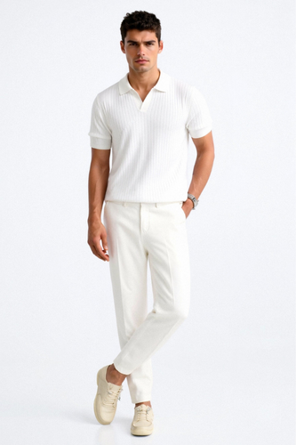 AVANTI – MEN'S RIBBED COTTON POLO