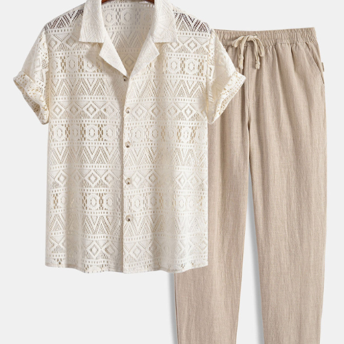 AVANTI – MEN'S SUCRE SHORT SLEEVED SET