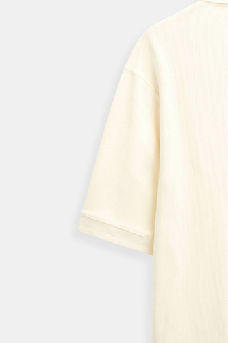AVANTI – MEN'S WOOLEN STRUCTURE POLO T-SHIRT