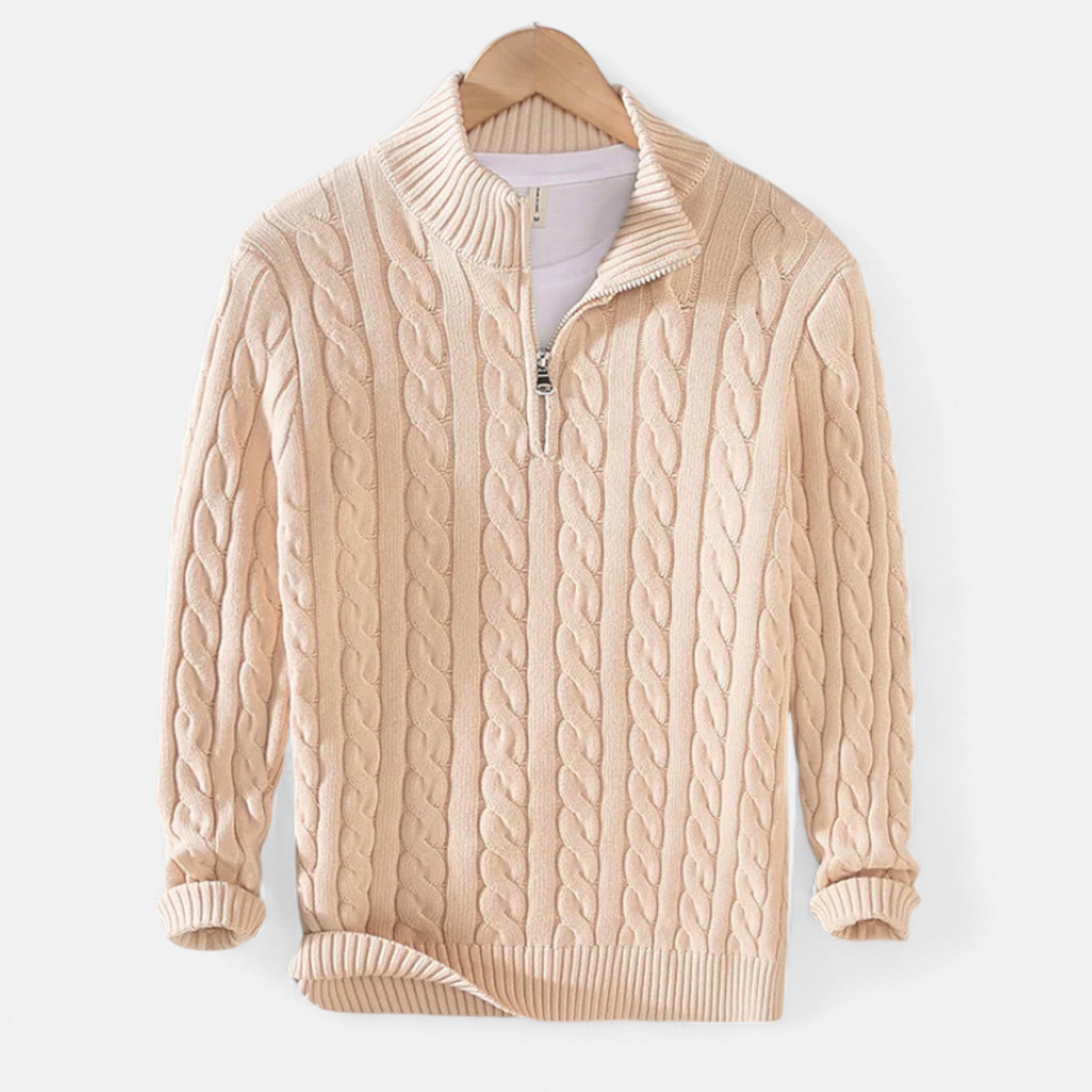 AVANTI – MEN’S VERBIER HALF ZIP SWEATER