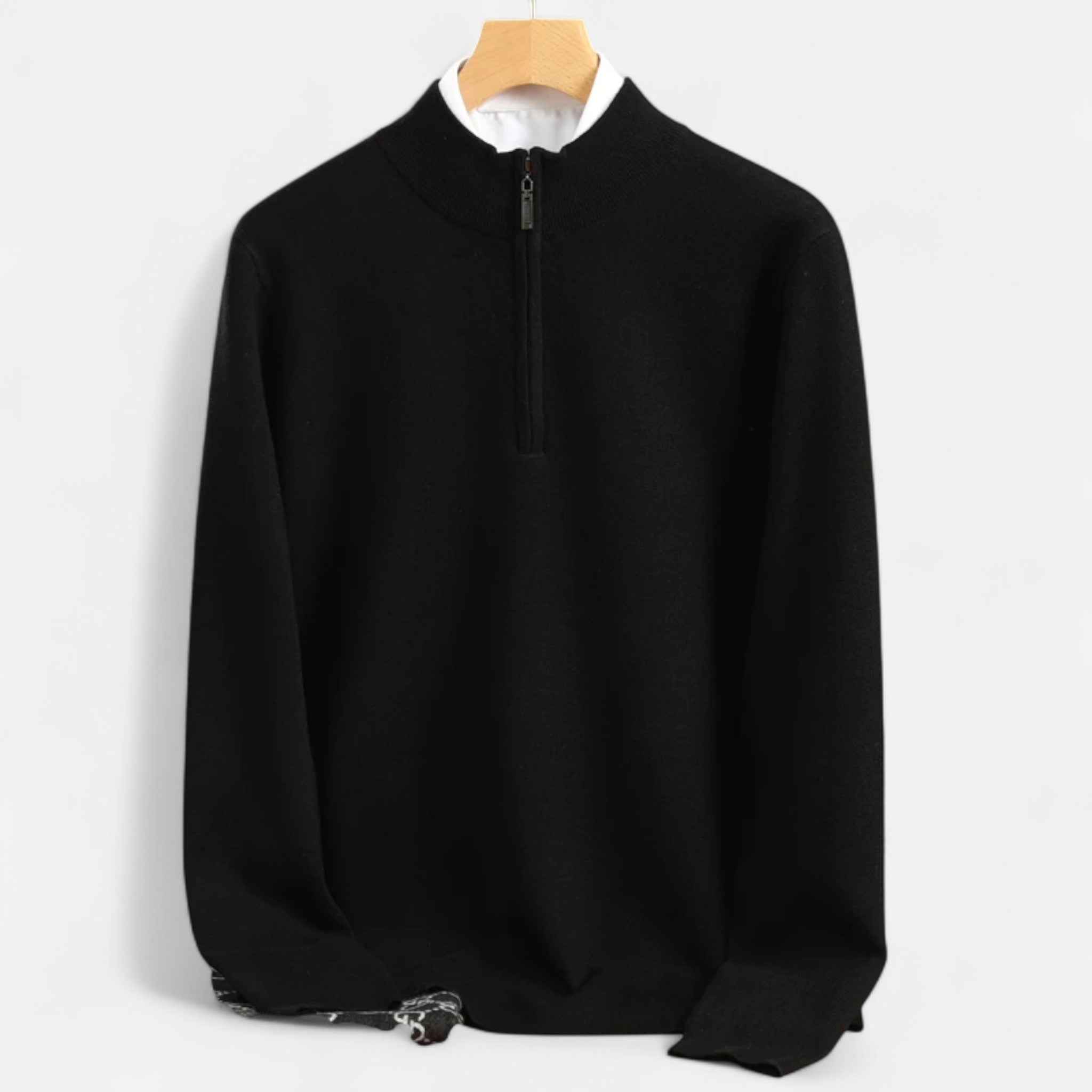 AVANTI – MEN’S WOOL ZIP UP SWEATER