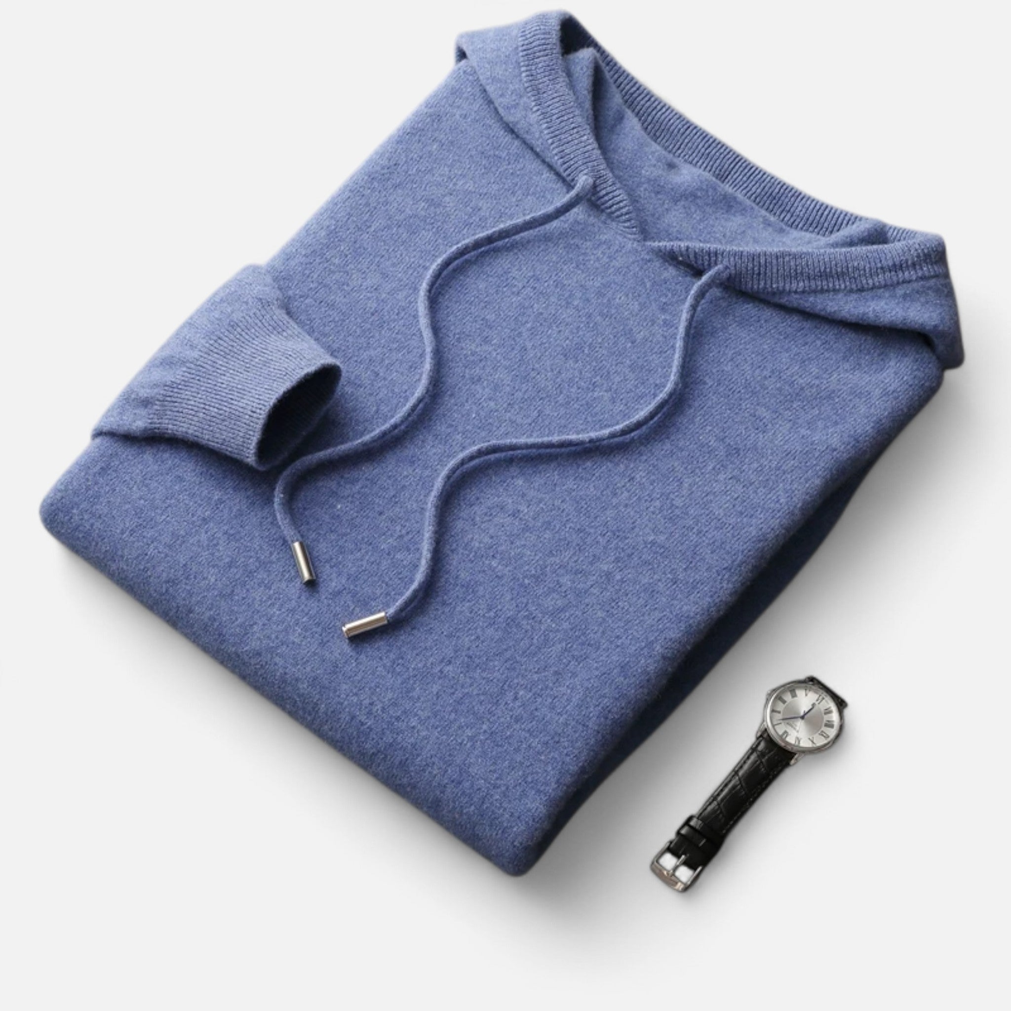 AVANTI – MEN’S CASHMERE HOODED SWEATER